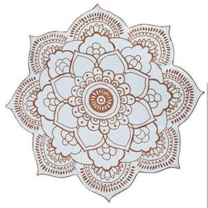 NWT VIX PAULA HERMANNY lotus flower beach pool towel